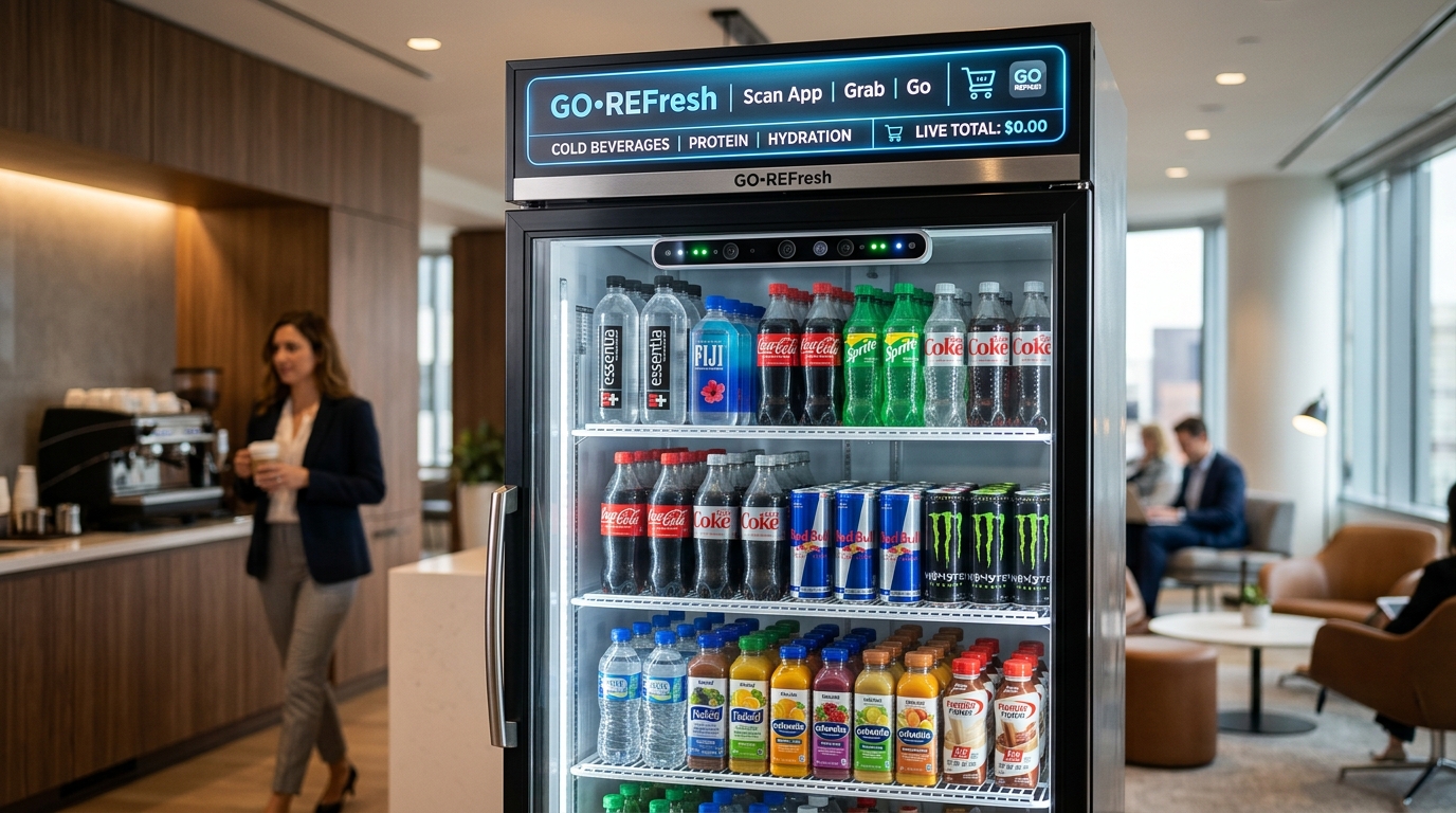 Daqi Smart Retail Refrigerator